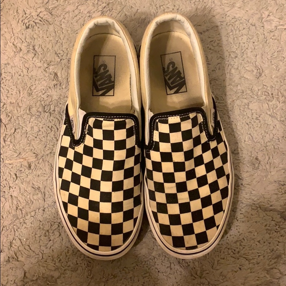Checkered Vans